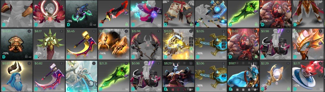 Skins dota2