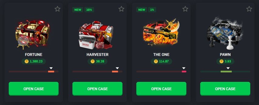 Case Opening (Abertura de Caixas)