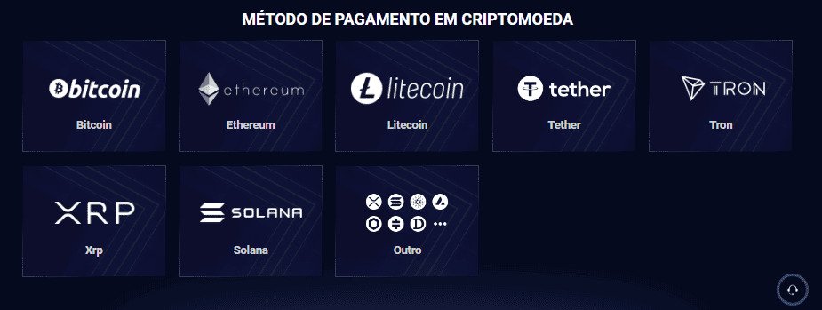 métodos de pagamento com criptomoedas 