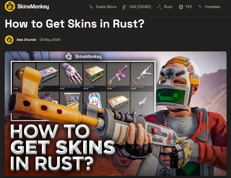 site para comprar skins de Rus