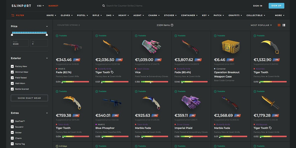Mercado de Skins de CS2